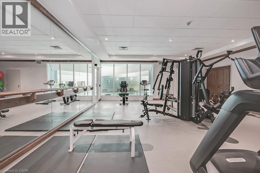 1901 Pilgrims Way Unit# 706, Oakville, ON - Indoor Photo Showing Gym Room