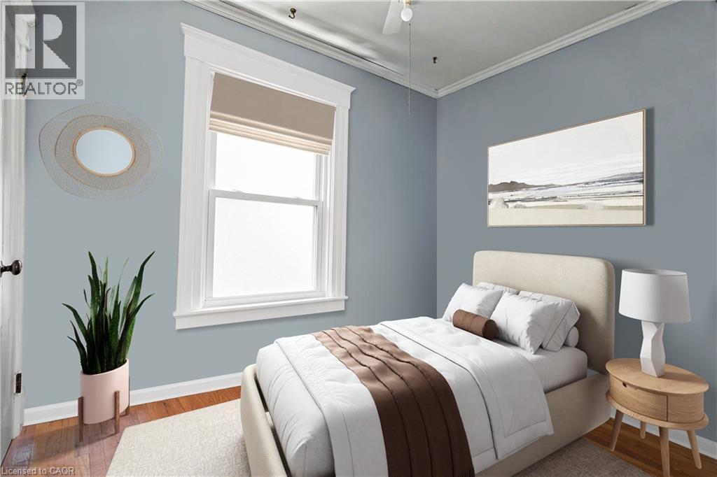 Bedroom #2 on second Floor, virtually staged. - 30 Hohner Avenue, Kitchener, ON - Indoor Photo Showing Bedroom