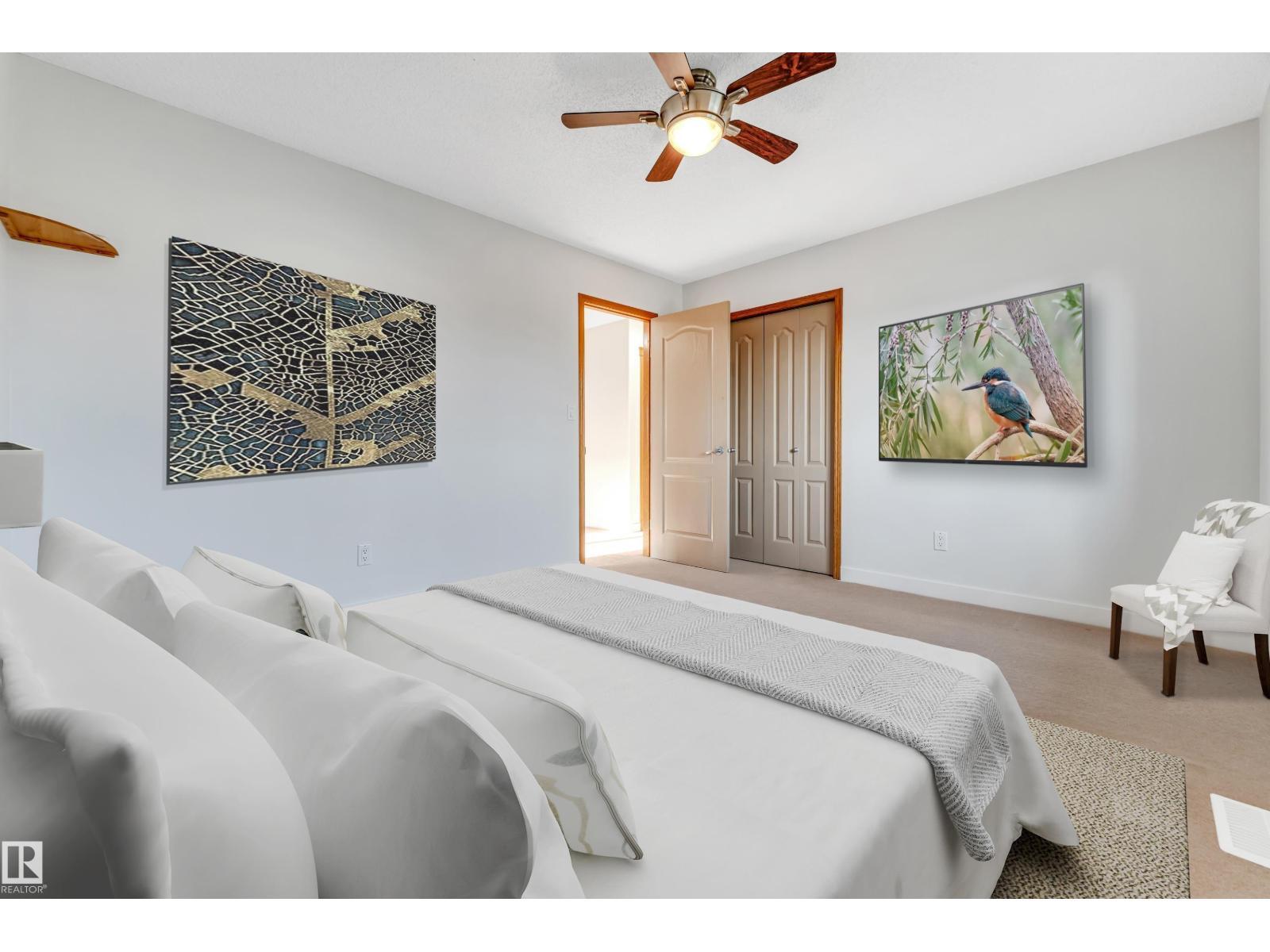 10621 175A Av Nw, Edmonton, AB - Indoor Photo Showing Bedroom