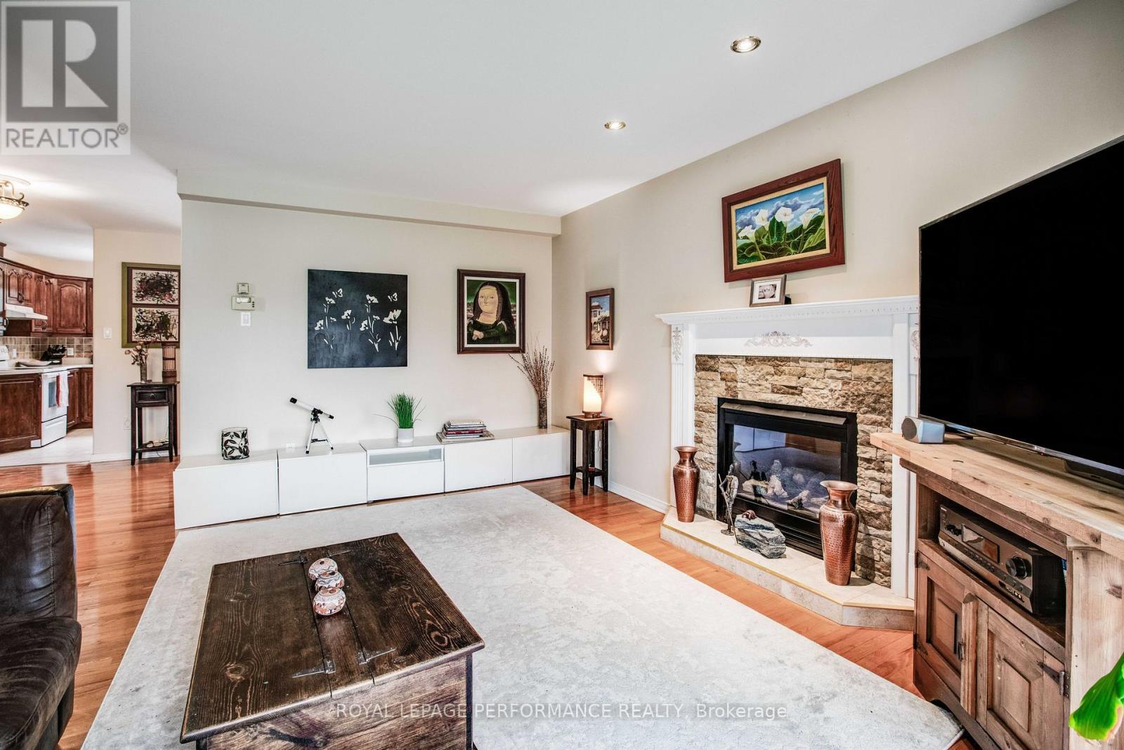 531 Du Bercail Road, Champlain, ON - Indoor Photo Showing Living Room With Fireplace