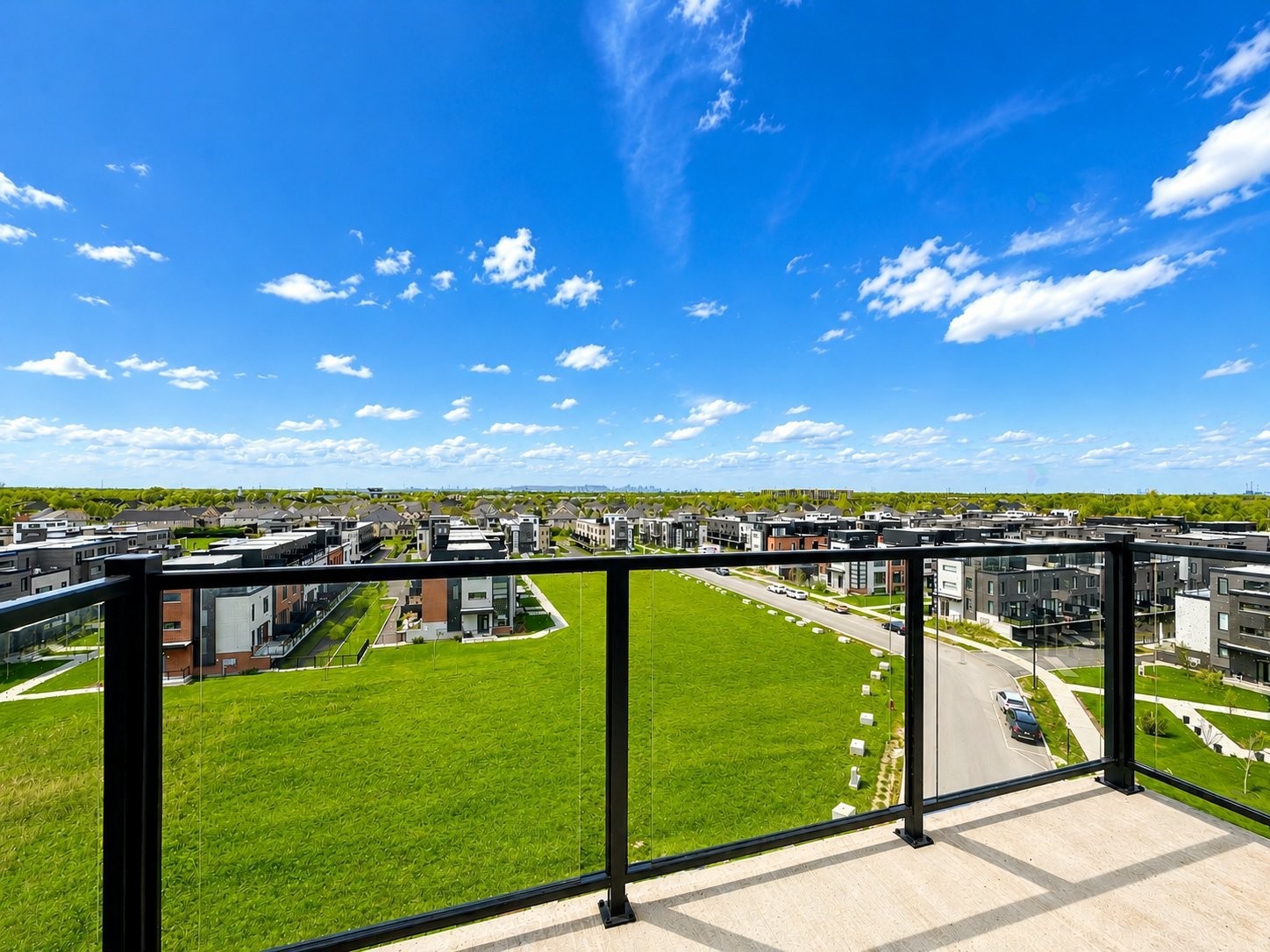 Balcony - 702-125 Rue Des Marronniers, Candiac, QC - Outdoor With View