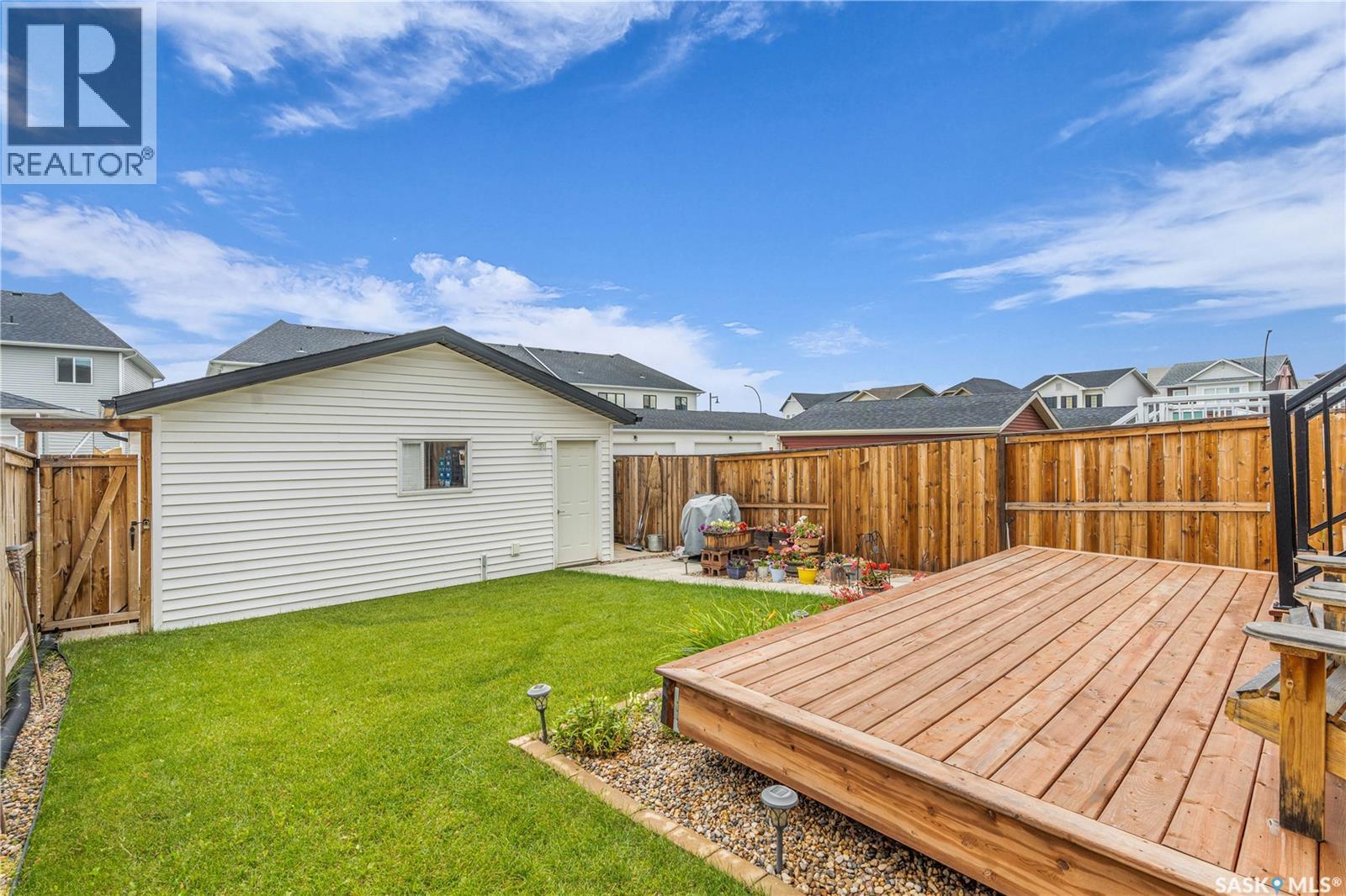 219 Newton Link, Saskatoon, SK - Outdoor With Deck Patio Veranda