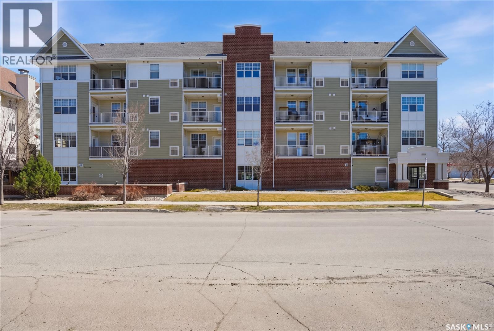 206 2255 Angus Street, Regina, SK - Outdoor With Balcony With Facade