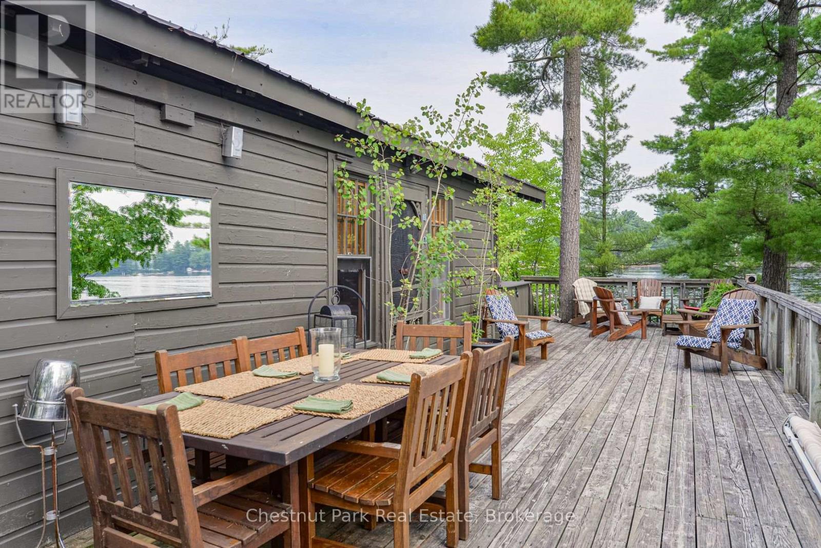1 Rose Island, Gravenhurst (Morrison), ON - Outdoor With Deck Patio Veranda With Exterior