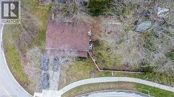 Aerial showing severed lot. -