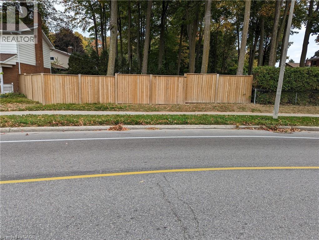Front of property has been fenced off - 462 Hazel Street, Waterloo, ON