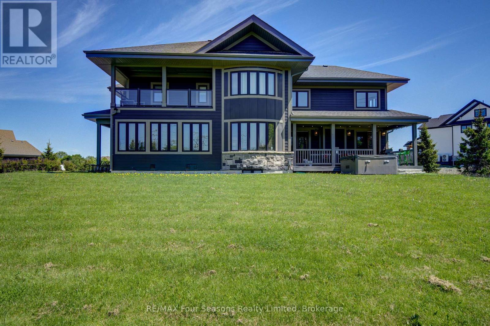 9 Windrose Valley Boulevard, Clearview, ON - Outdoor With Deck Patio Veranda With Facade