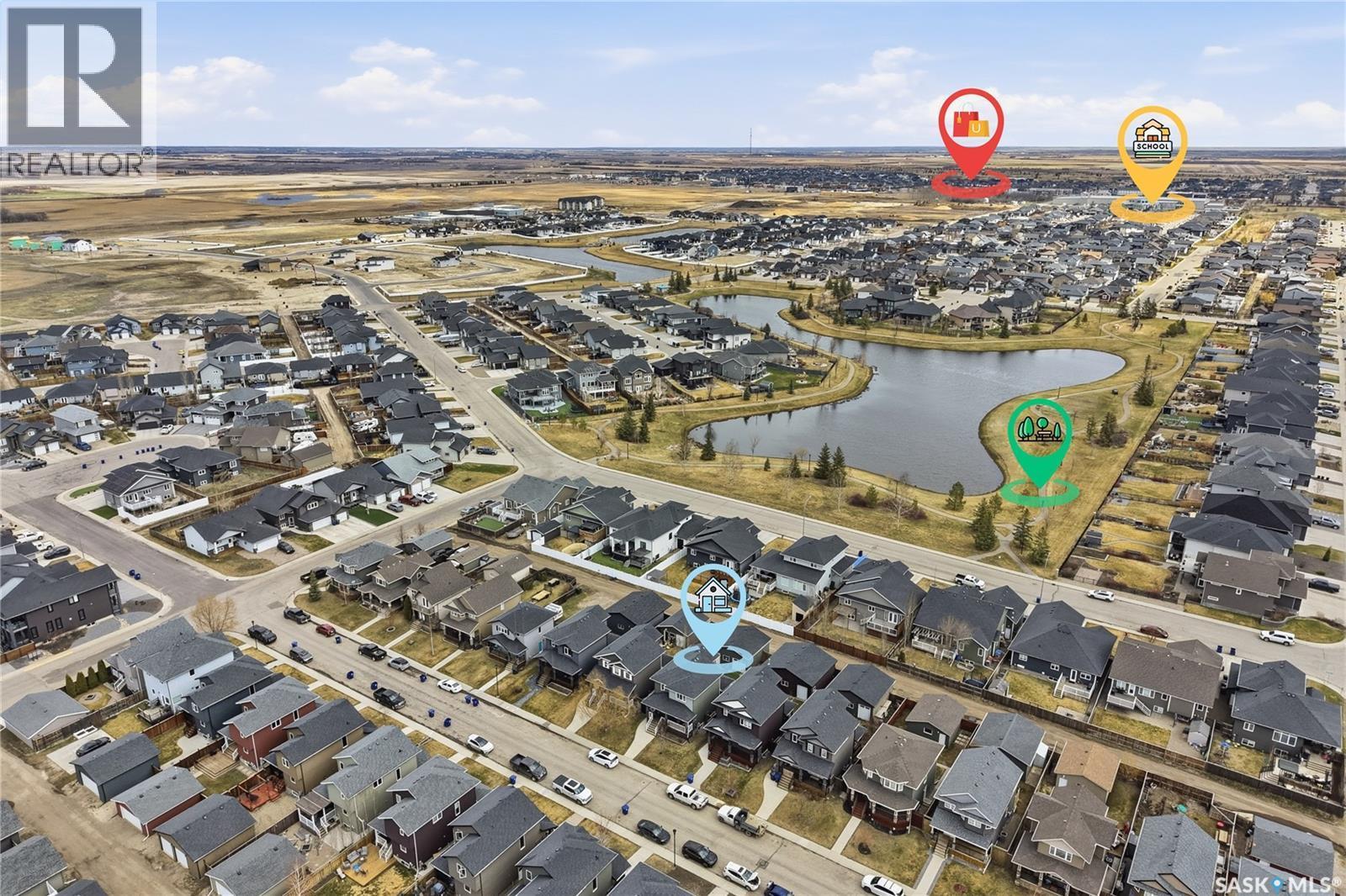 416 Golden Willow Way, Warman, SK - Outdoor With View