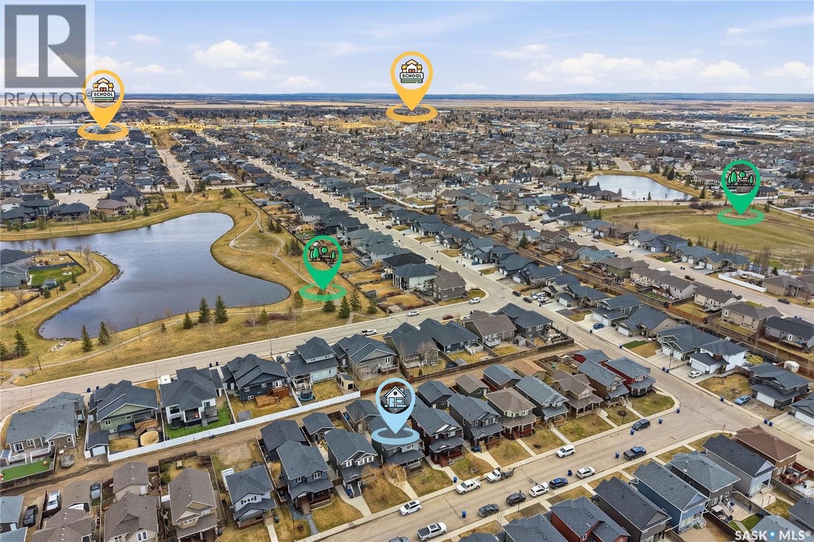416 Golden Willow Way, Warman, SK - Outdoor With View
