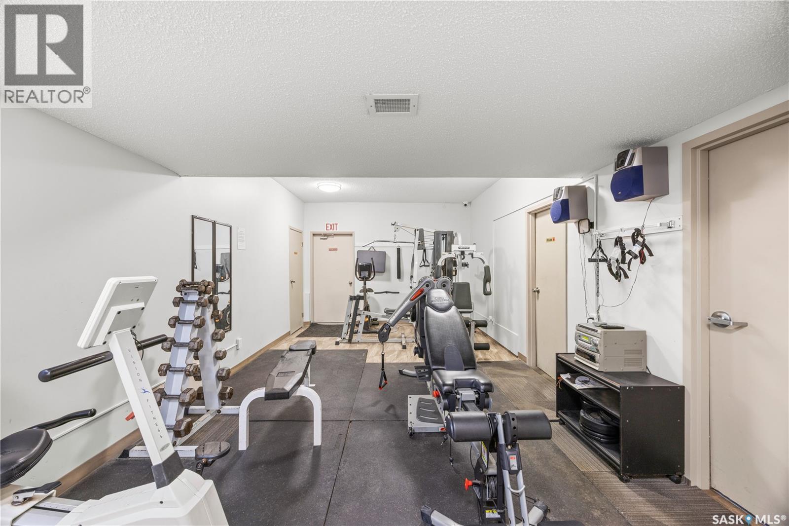 236 310 Stillwater Drive, Saskatoon, SK - Indoor Photo Showing Gym Room