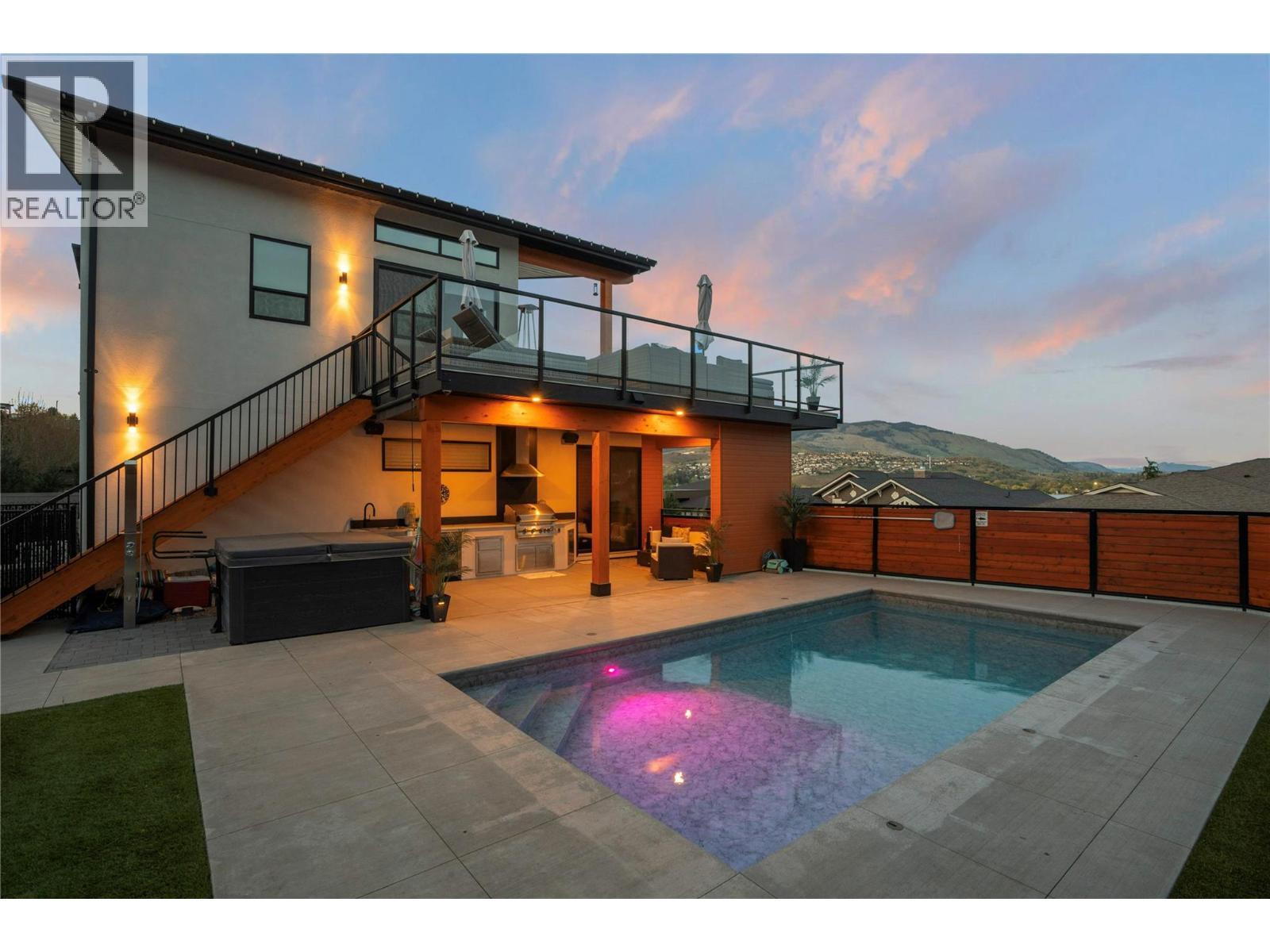 7938 Graystone Drive, Coldstream, BC - Outdoor With In Ground Pool With Deck Patio Veranda