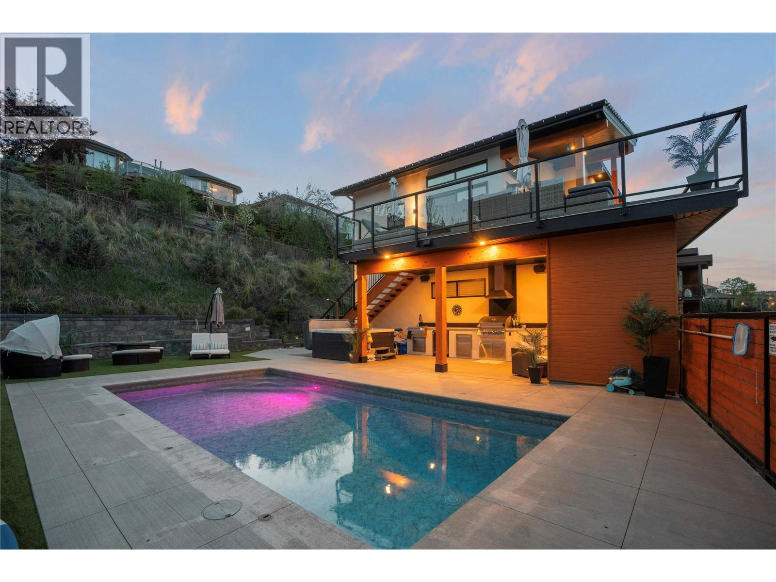7938 Graystone Drive, Coldstream, BC - Outdoor With In Ground Pool