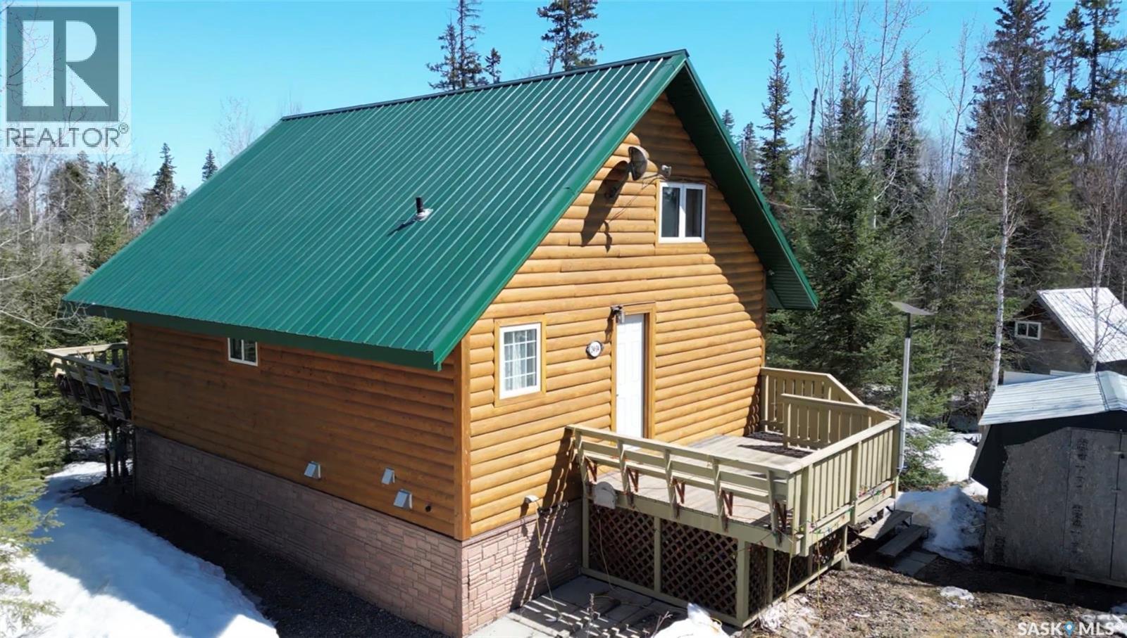 Sk 2404 Wapoos Place, Northern Admin District, SK - Outdoor With Deck Patio Veranda