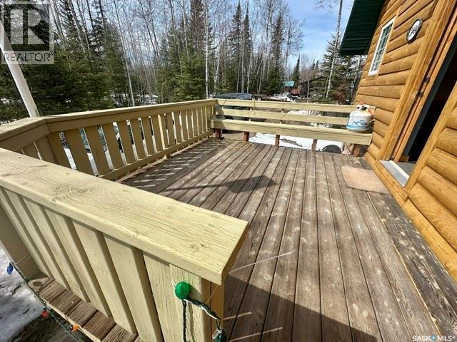 Sk 2404 Wapoos Place, Northern Admin District, SK - Outdoor With Deck Patio Veranda