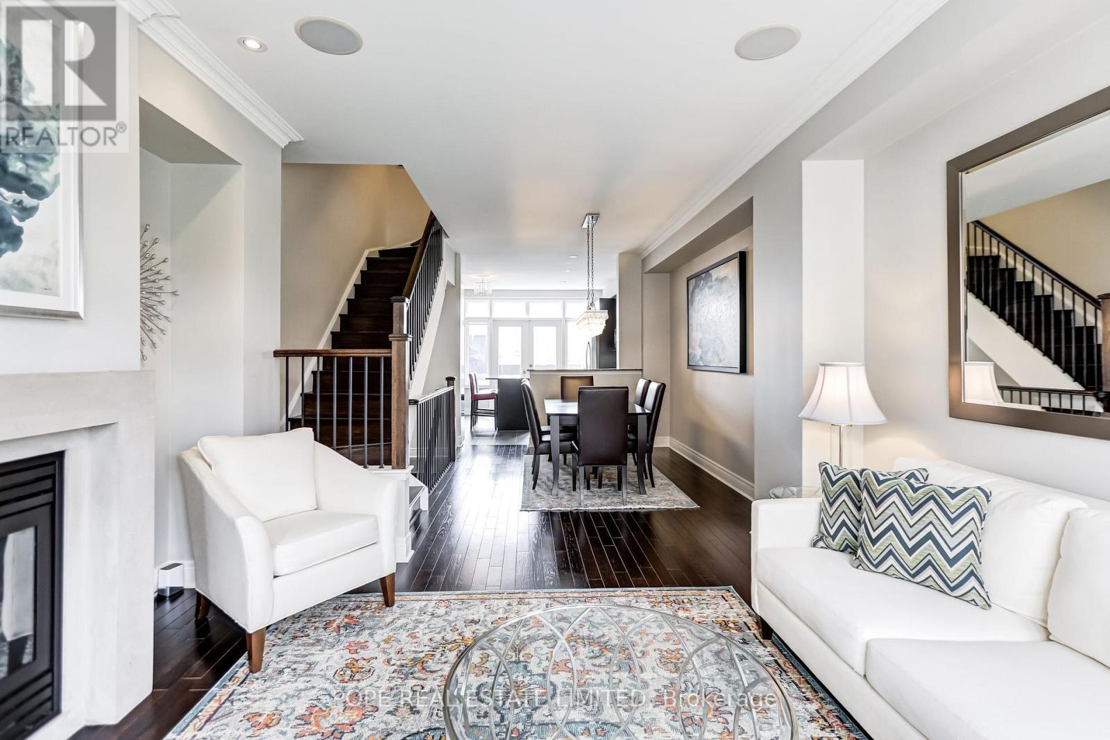 21 Ruby Lang Lane, Toronto, ON - Indoor Photo Showing Living Room