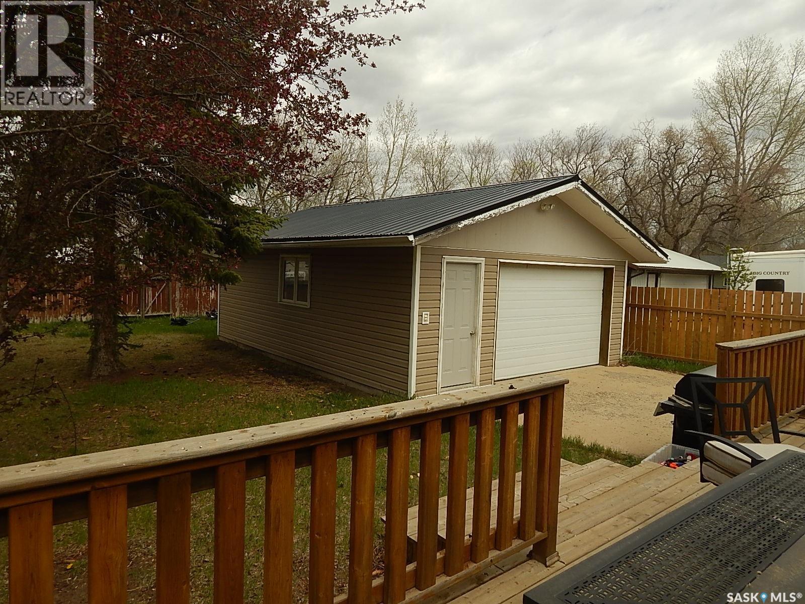 222 Westview Drive, Coronach, SK - Outdoor With Deck Patio Veranda With Exterior