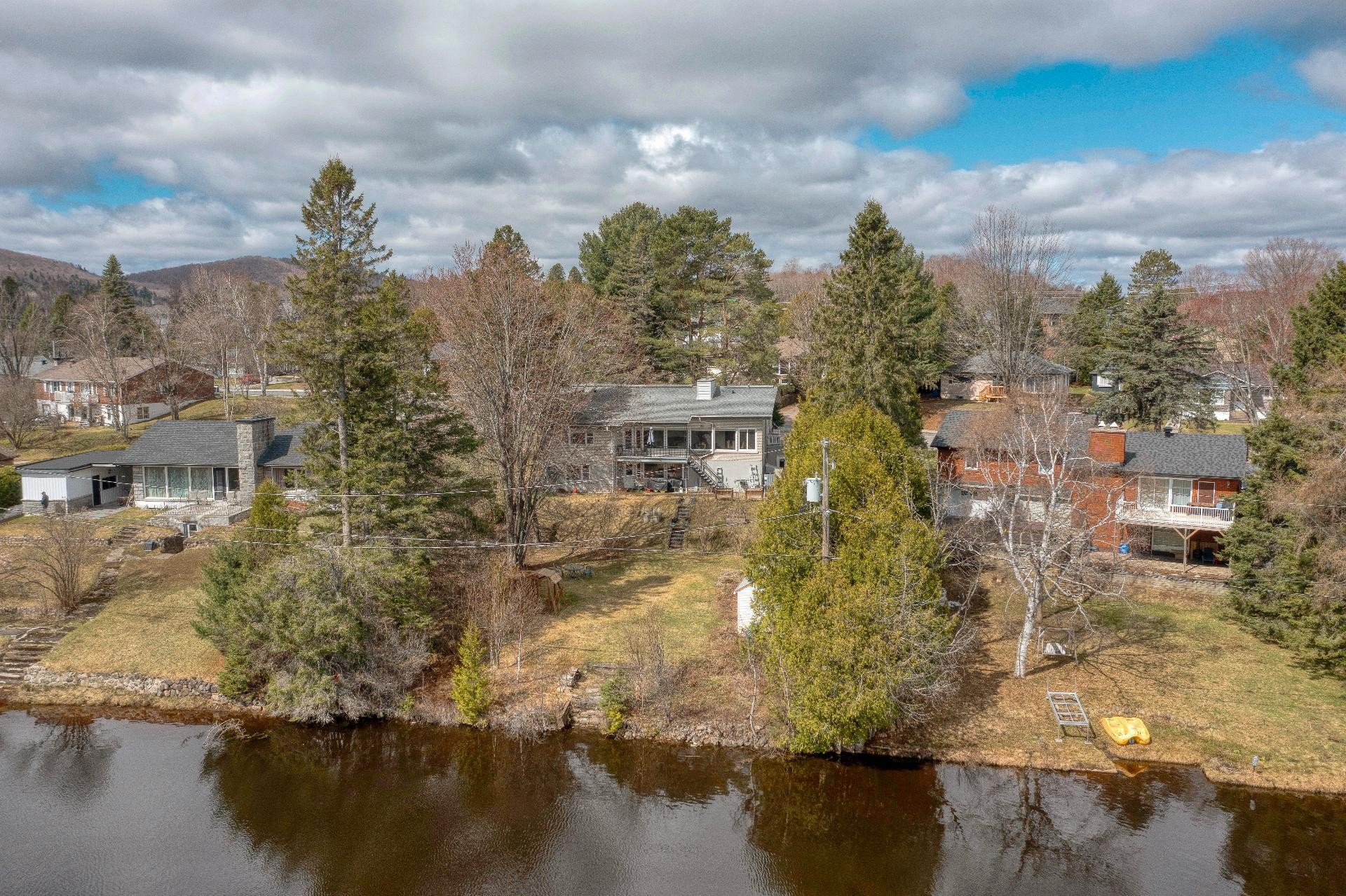 Aerial View - 37 - 37A Av. Byette, Sainte-Agathe-Des-Monts, QC