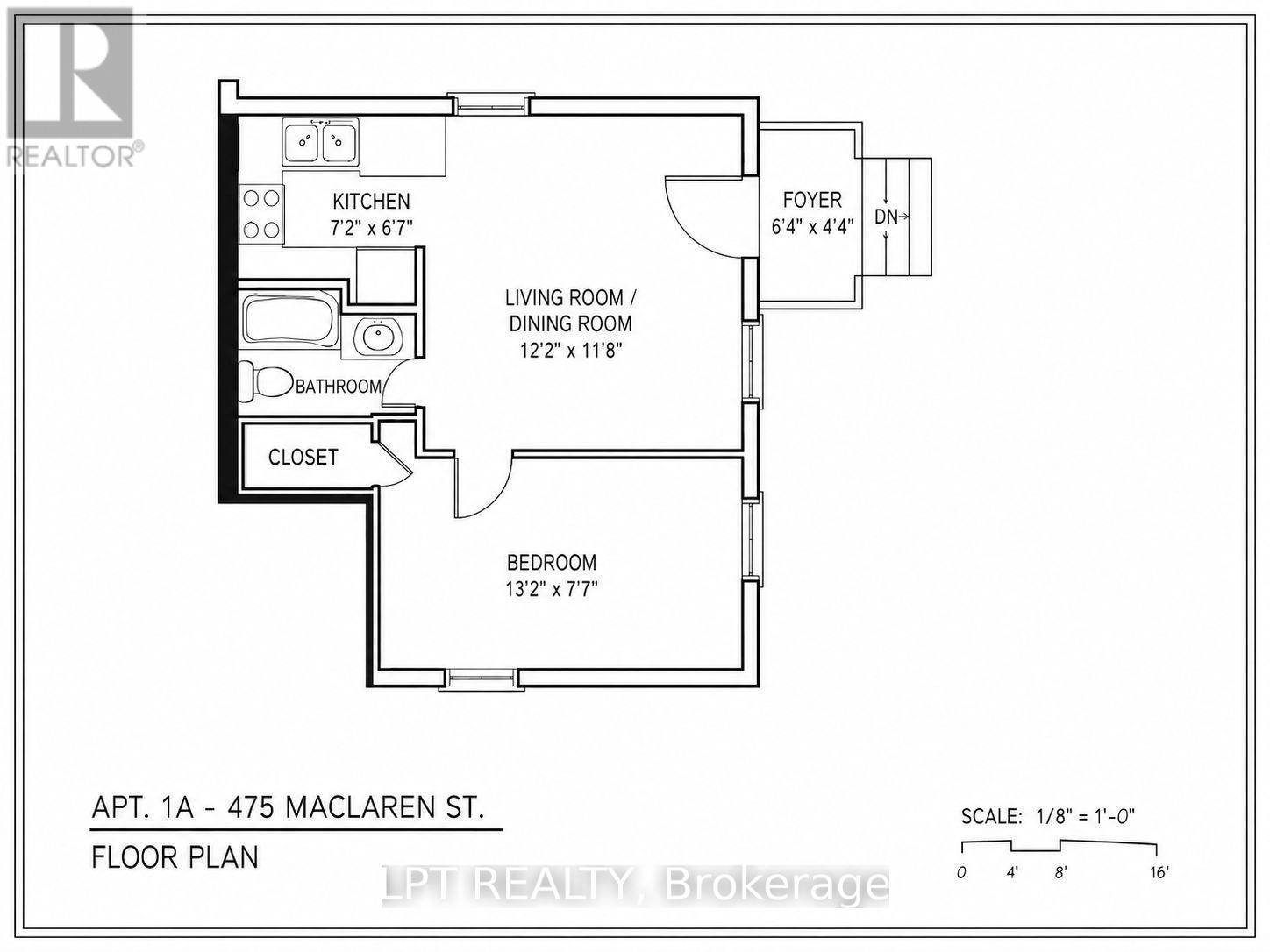 Apt 1A - 475 Maclaren Street, Ottawa, ON