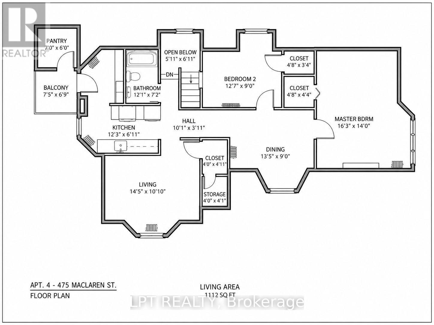 Apt 4 - 475 Maclaren Street, Ottawa, ON