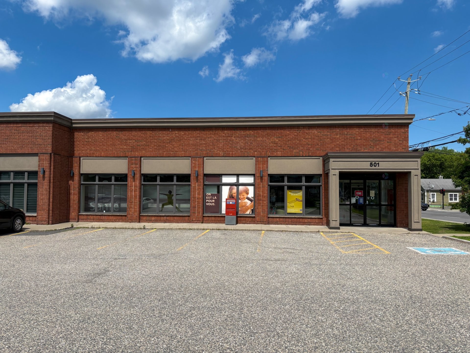 Façade - 501 Rue St-Pierre, Drummondville, QC