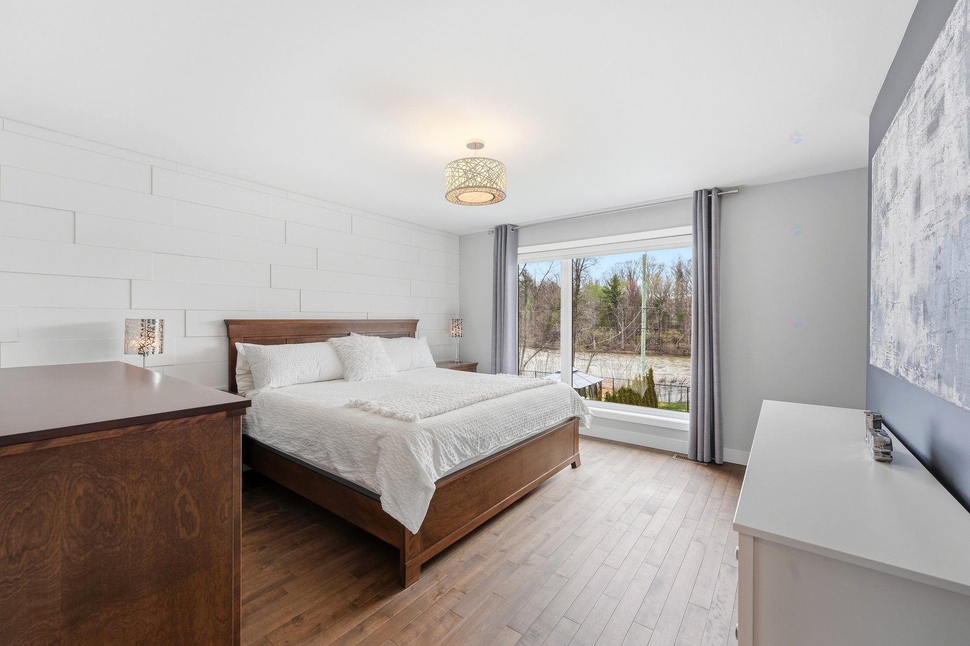 Chambre à coucher principale - 123 Av. Du Littoral, Saint-Paul, QC - Indoor Photo Showing Bedroom