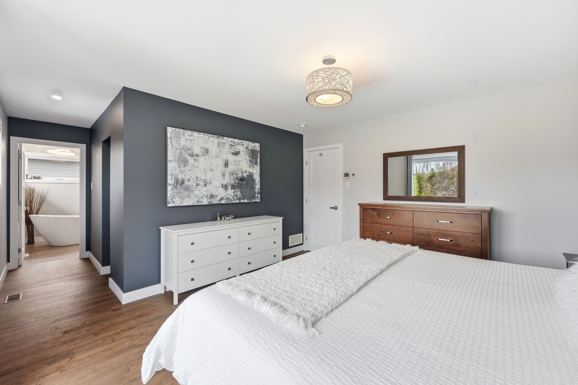 Chambre à coucher principale - 123 Av. Du Littoral, Saint-Paul, QC - Indoor Photo Showing Bedroom
