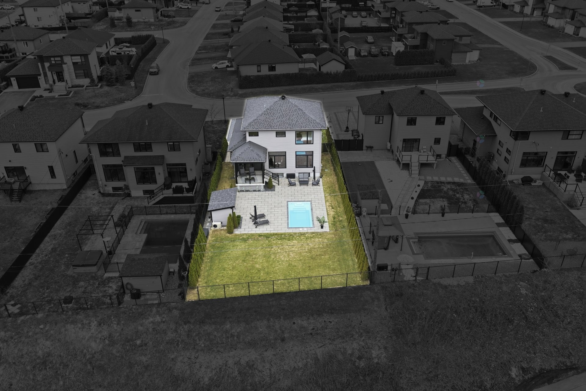 Photo aérienne - 123 Av. Du Littoral, Saint-Paul, QC - Outdoor