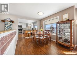 Dining room to kitchen -