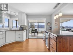 Kitchen to covered deck - lake and mountain views! -