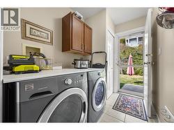 Laundry room on main level - access to back yard -