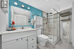 Updated basement bathroom -