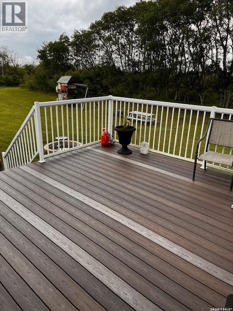 Bassingthwaite Acreage, Asquith, SK - Outdoor With Deck Patio Veranda With Exterior