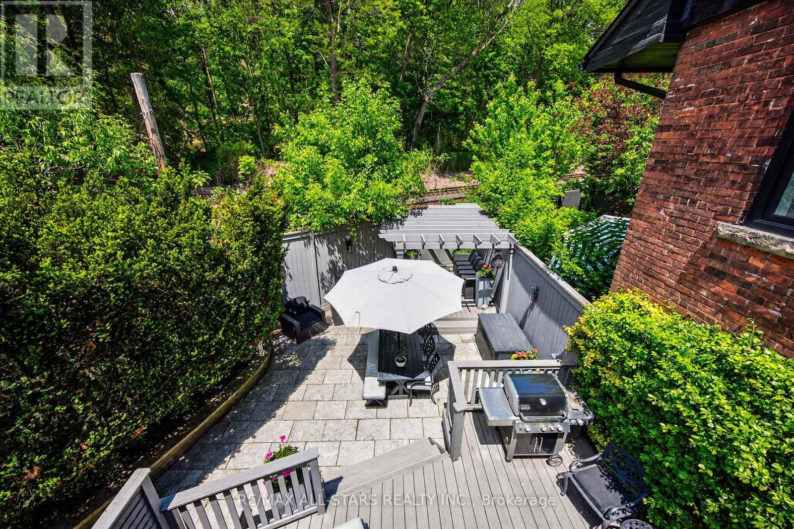 Primary Bedroom Terrace View - 30 Edgewood Crescent, Toronto, ON