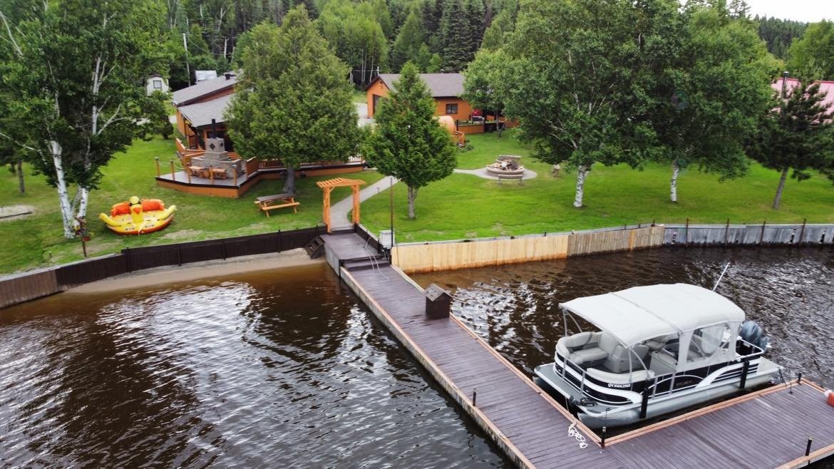 Overall view - 713 Ch. Du Pin-Rouge, Laverlochère-Angliers, QC - Outdoor With Body Of Water