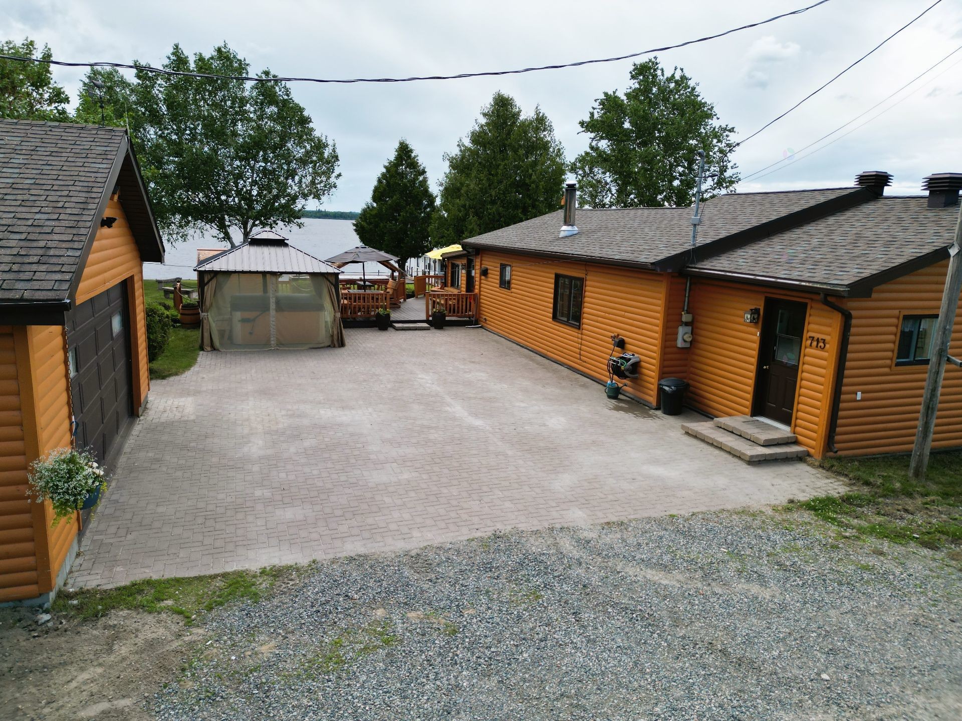 Overall view - 713 Ch. Du Pin-Rouge, Laverlochère-Angliers, QC - Outdoor With Exterior