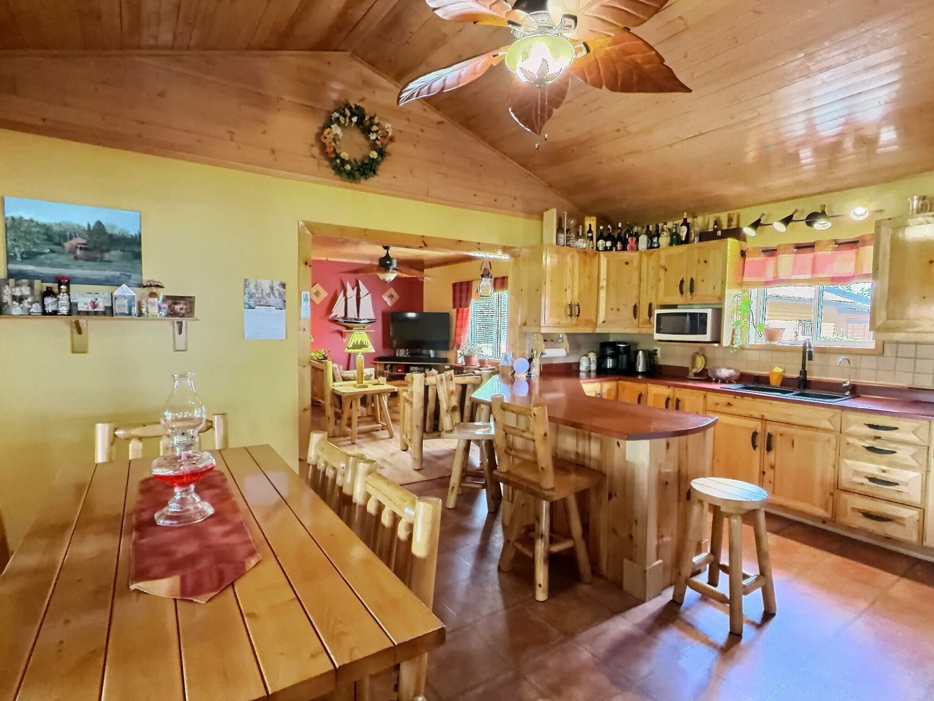 Kitchen - 713 Ch. Du Pin-Rouge, Laverlochère-Angliers, QC - Indoor Photo Showing Other Room