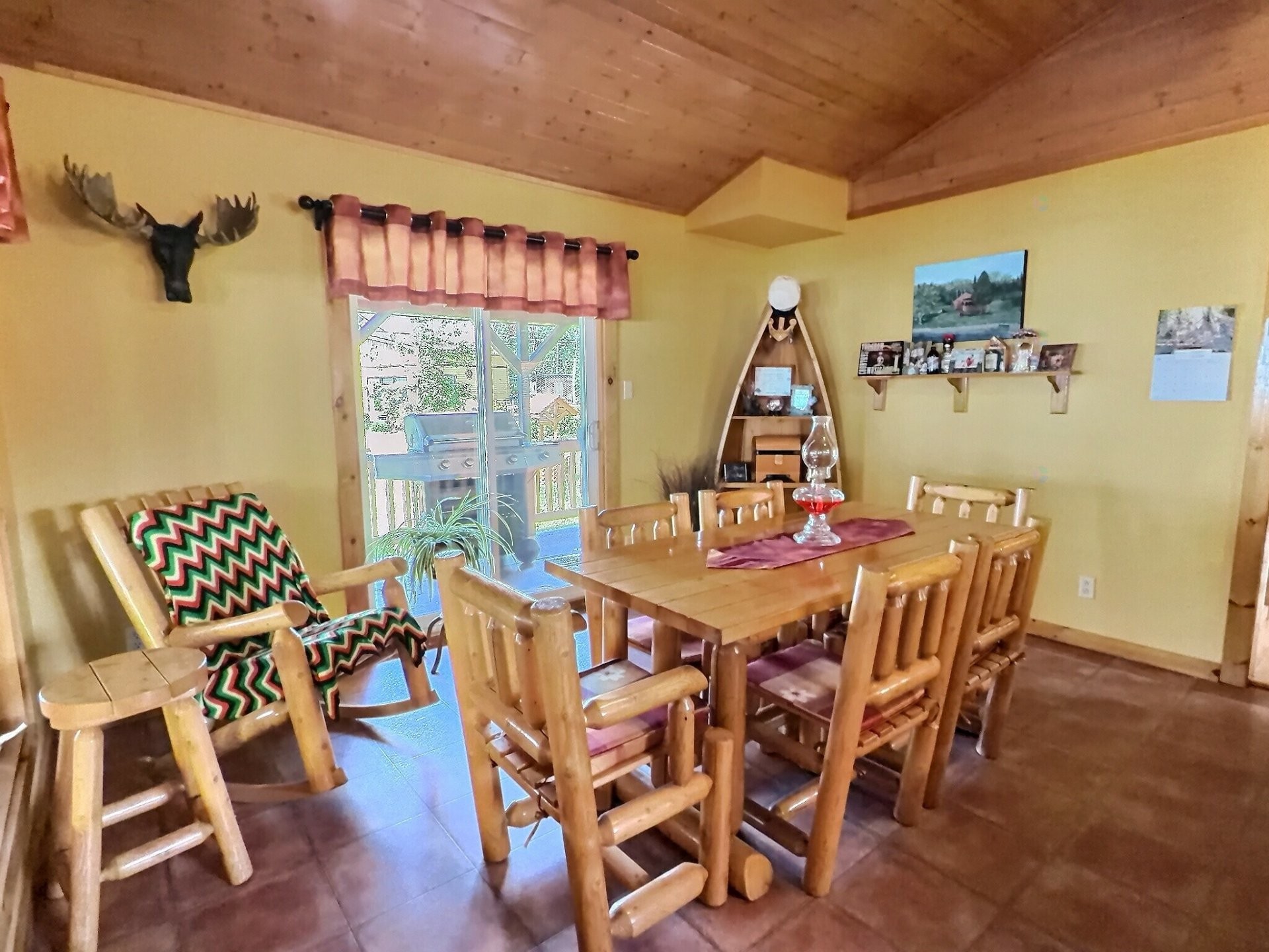 Dining Room - 713 Ch. Du Pin-Rouge, Laverlochère-Angliers, QC - Indoor Photo Showing Dining Room