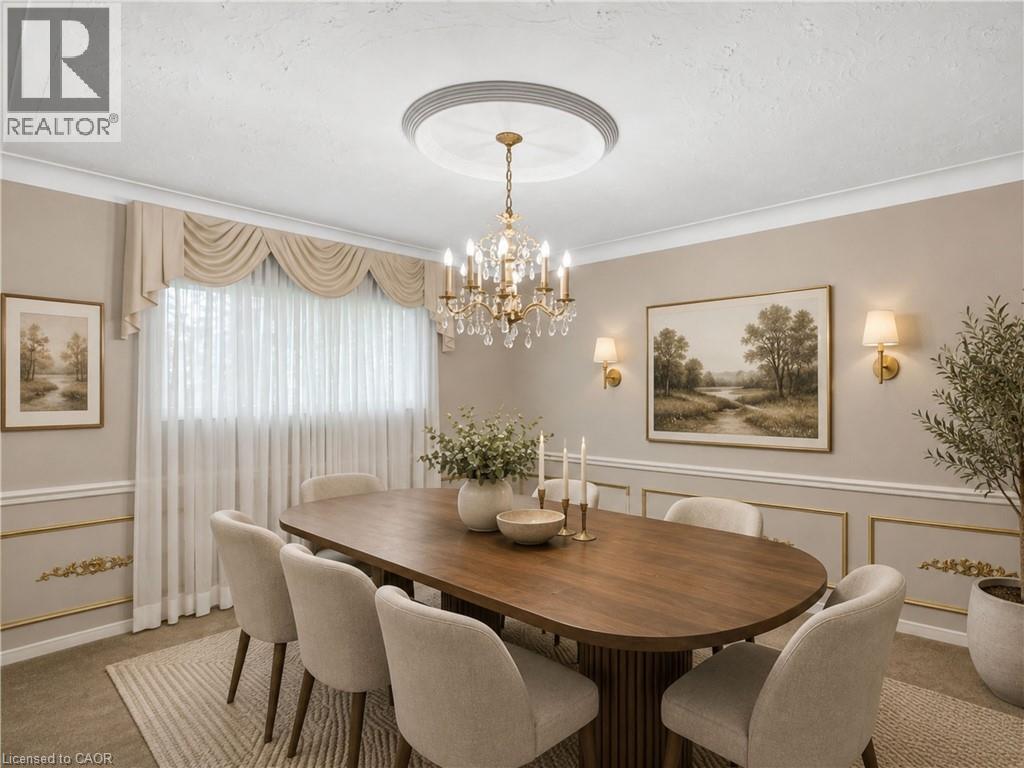 Virtually Staged and wall colour virtually changed. - 564 Mountain Brow Boulevard, Hamilton, ON
