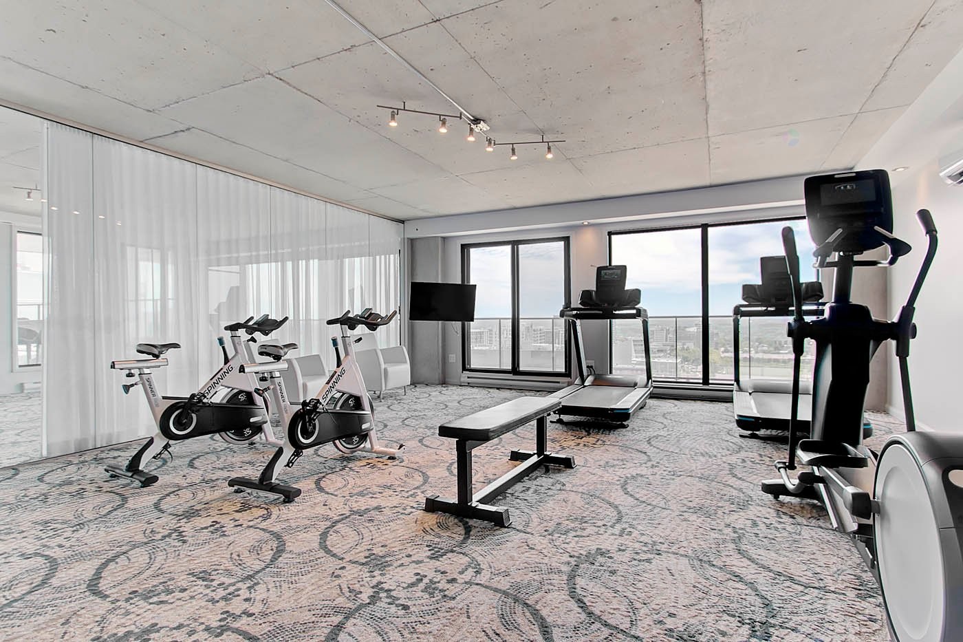 Salle d'exercice - 521-937 Av. Roland-Beaudin, Québec (Sainte-Foy/Sillery/Cap-Rouge), QC