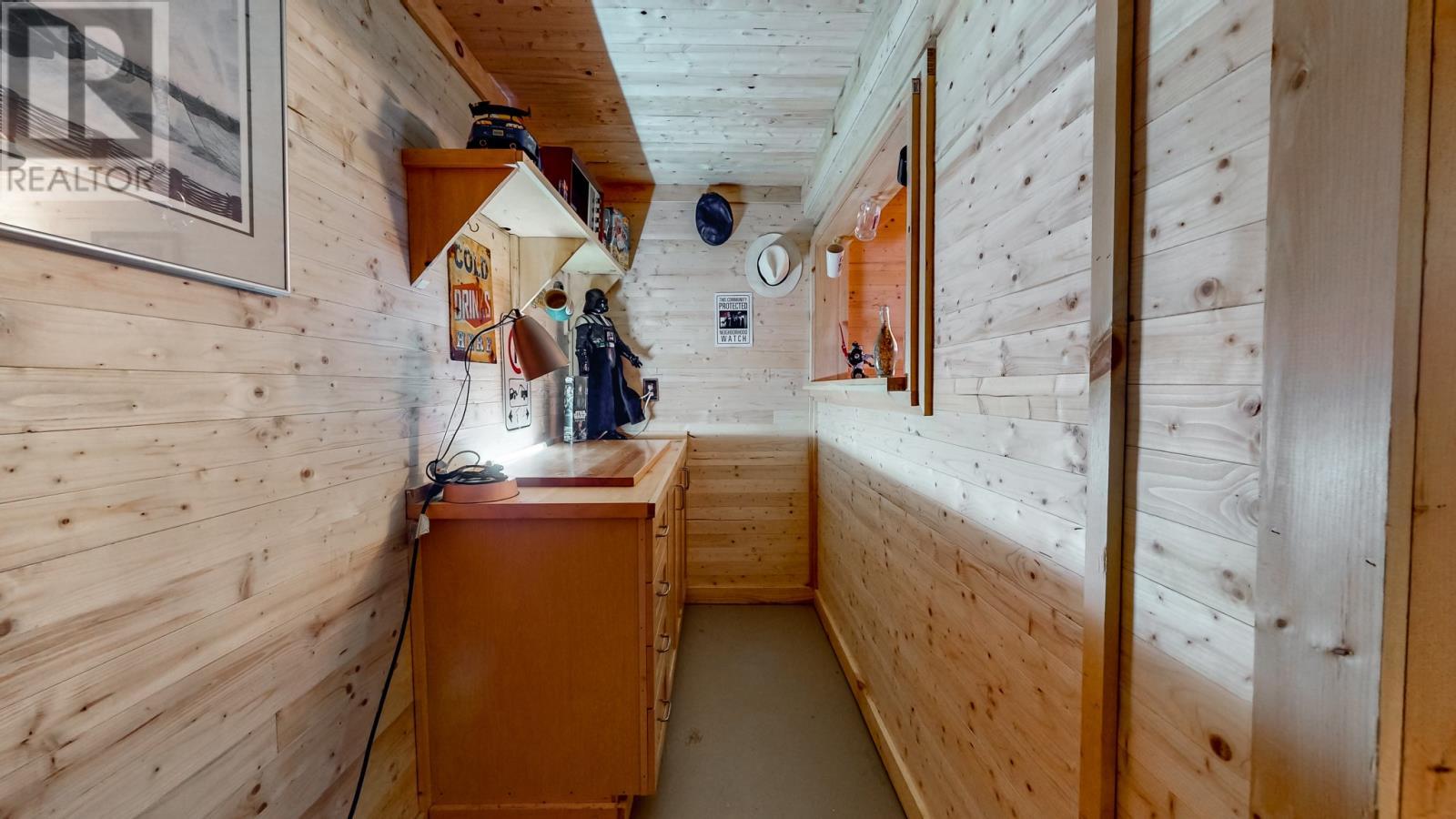 Bar area with window into family room. - 92 Watson Crescent, St. John'S, NL