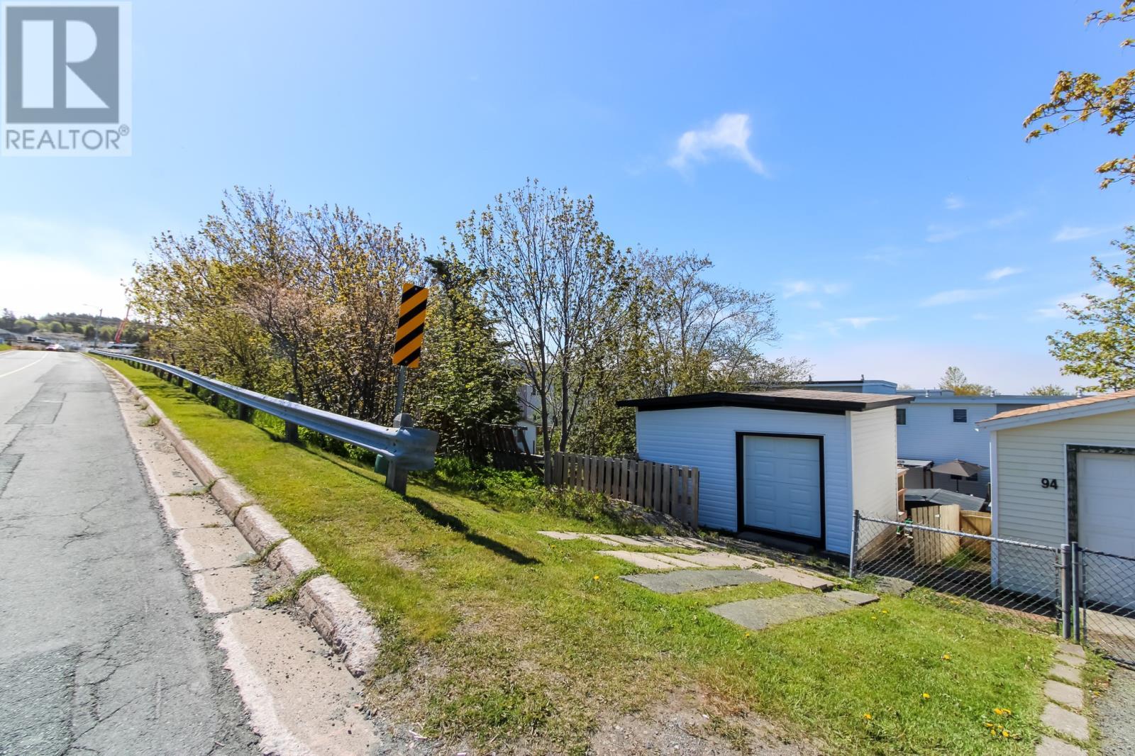 View of shed from Harding Rd. - 92 Watson Crescent, St. John'S, NL