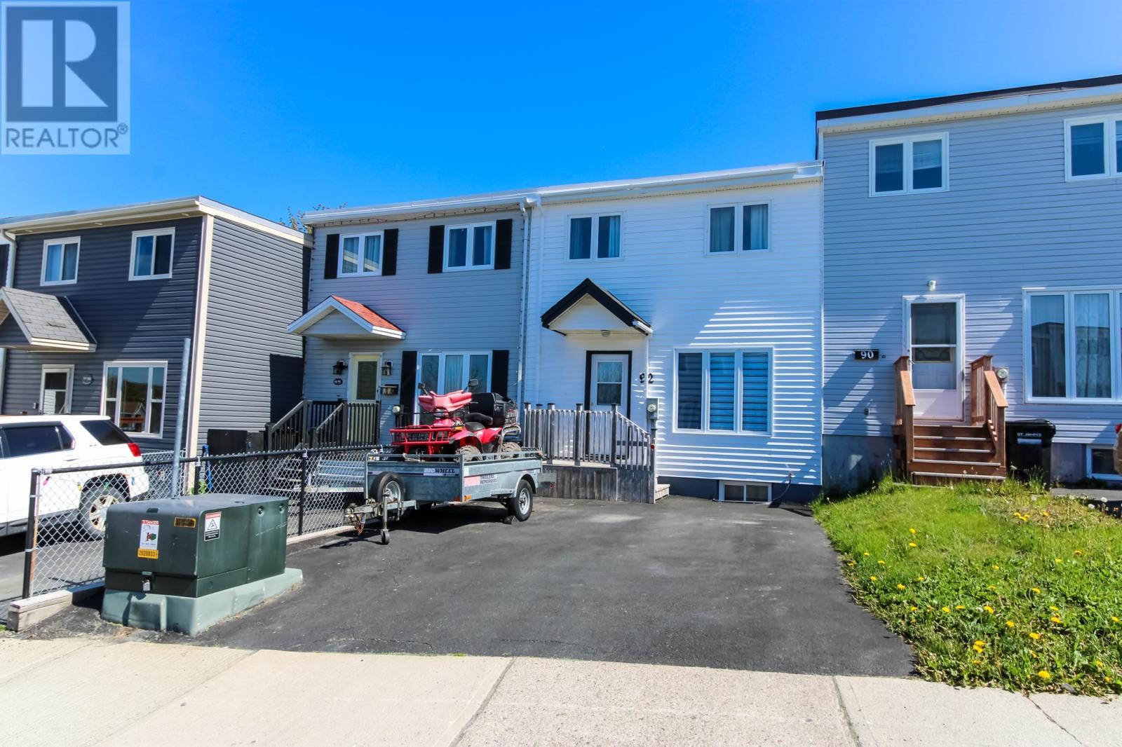 Double paved driveway. - 92 Watson Crescent, St. John'S, NL