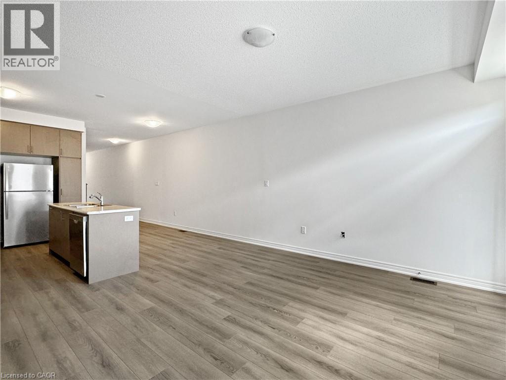 VIEW FROM LIVING ROOM - 82 Gledhill Crescent, Cambridge, ON - Indoor Photo Showing Kitchen