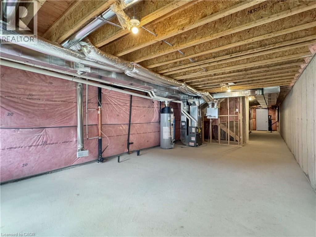 VIEW FROM EXIT DOOR - 82 Gledhill Crescent, Cambridge, ON - Indoor Photo Showing Basement