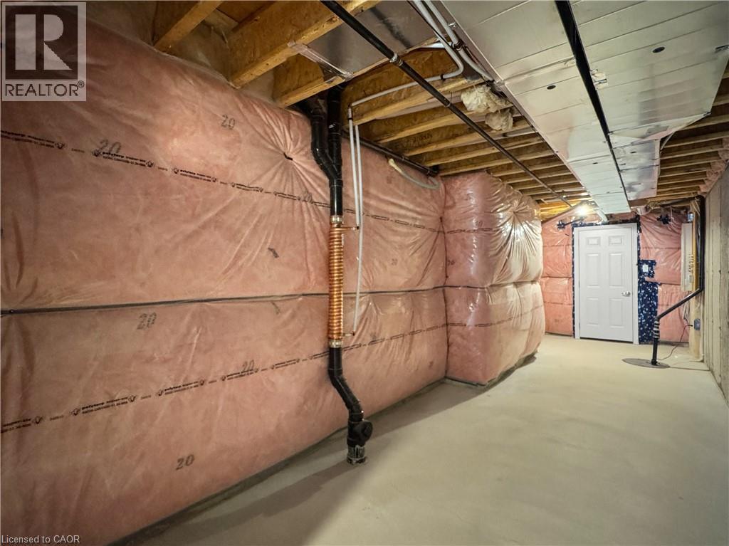 VIEW TO COLD ROOM - 82 Gledhill Crescent, Cambridge, ON - Indoor Photo Showing Basement