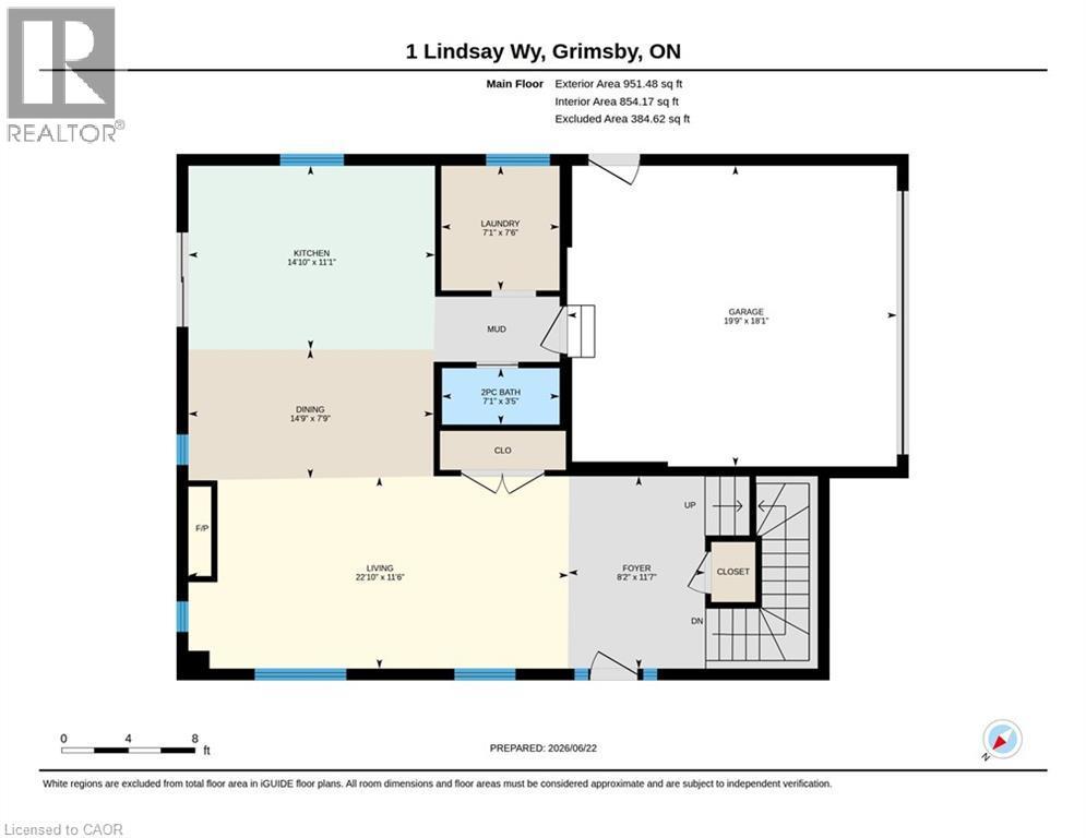 Floor plan - 1 Lindsay Way, Grimsby, ON - Other