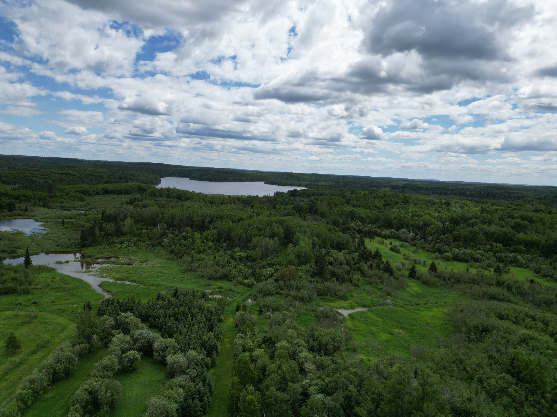 Aerial View - 896 13E-Et-14E Rang, Laverlochère-Angliers, QC - Outdoor With View