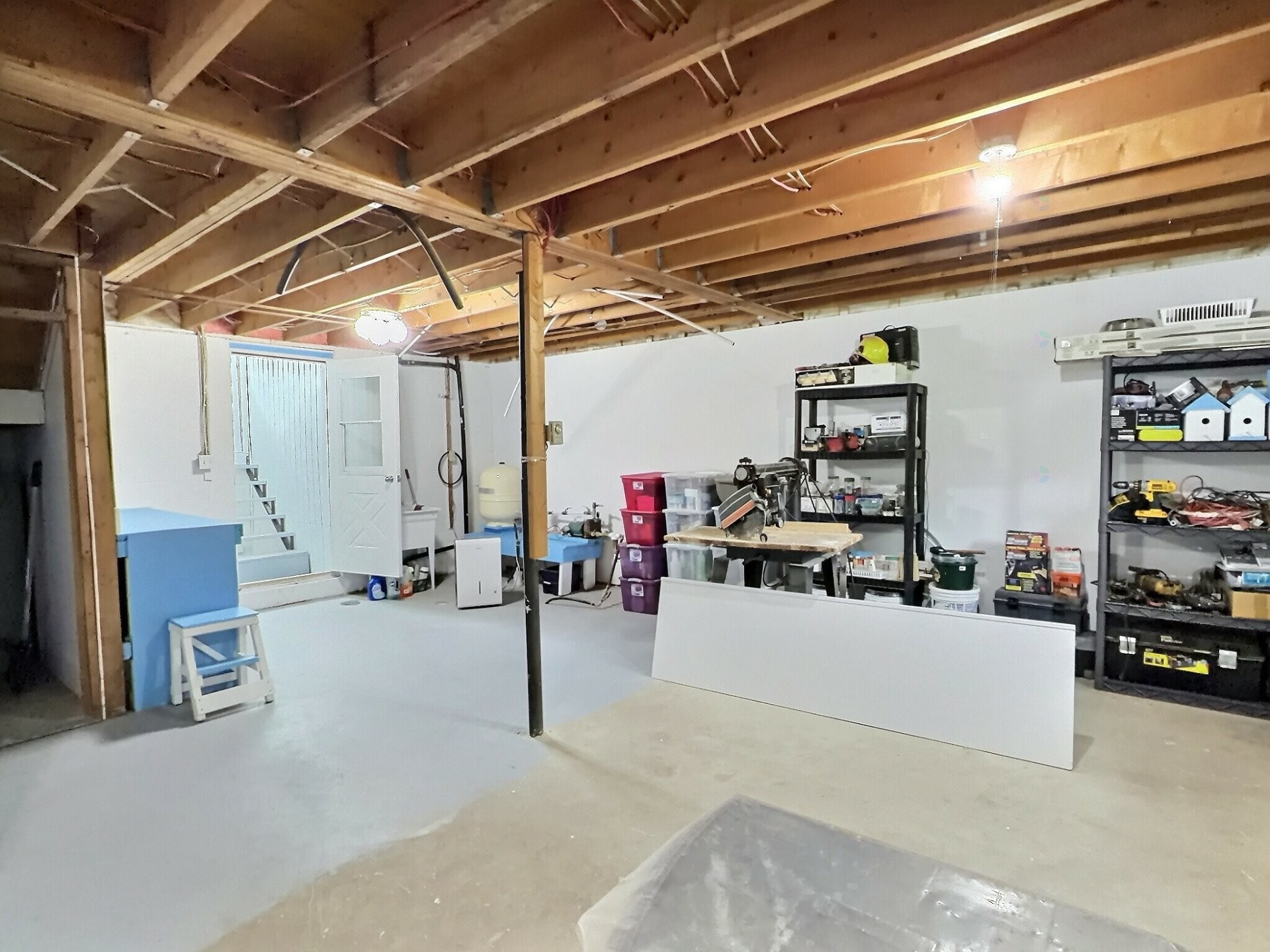 Family Room - 896 13E-Et-14E Rang, Laverlochère-Angliers, QC - Indoor Photo Showing Basement