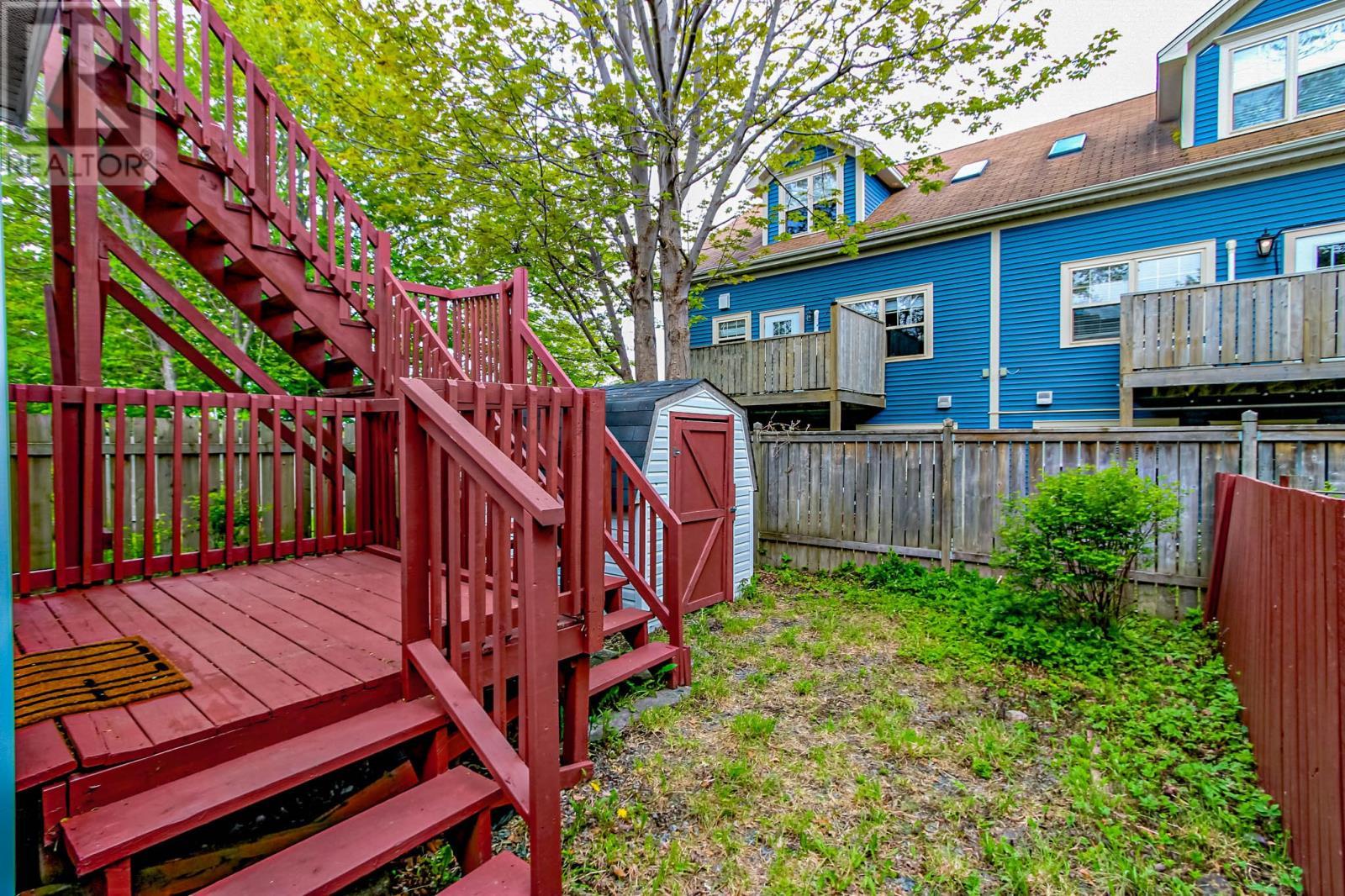 Backyard - 8 Blatch Avenue, St. John'S, NL