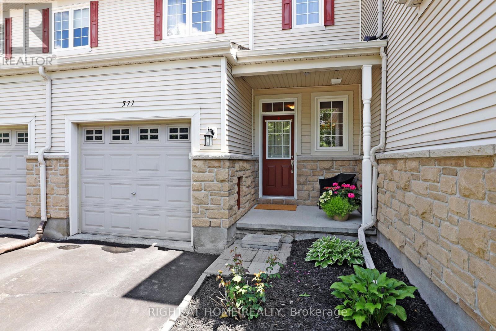 Front Covered Entrance - 577 Ashbourne Crescent, Ottawa, ON